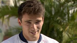 Diver Dan Goodfellow jokes about mother's twitter use