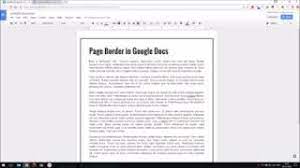 However, those are very difficult processes and you will not be satisfied with the. How To Add A Page Border In Google Docs 60 Secs Youtube