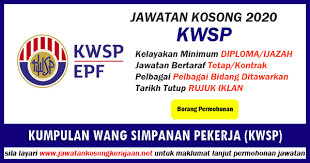 Lembaga kumpulan wang simpanan pekerja v kesatuan kakitangan lembaga. Jawatan Kosong Kerajaan Kumpulan Wang Simpanan Pekerja Kwsp Jawatan Kosong Kerajaan 2020 Terkini