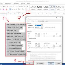 Syarif hidayatullah, se blk komunitas darussalam batumarta vi oku timur. Cara Membuat Daftar Isi Ms Word Otomatis Manual Pakar Dokumen