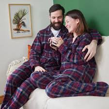 Unisex Flannel Pajamas - Aran Sweaters Direct