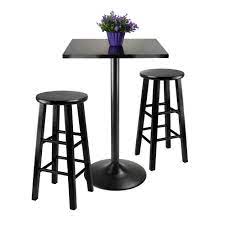 Find the right bar stool height and learn about materials and sizing with our bar stool guide and video. 3 Piece Pub Table Set Bar Stool Counter Height Bistro Kitchen Dining Chair Round Modern Bar Stools Home Garden Worldenergy Ae