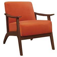 Check spelling or type a new query. Lexicon Carlson Velvet Upholstered Accent Chair In Orange 1032rn 1