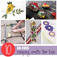 Preschool family theme block center ideas. 10 No Fuss Camping Crafts For Kids Tipsaholic