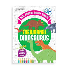 Mewarnai gambar dinosaurus pteranodon coloring pages for kids. Mewarnai Dinosaurus Penerbit Buku Anak Anakkita
