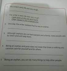 B Inggriskelas 9hal 129k13cari Kalimat Yang Sesuai Berdasarkan Teks Dibawah Ini Orphan You Re Brainly Co Id