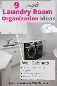 I have spoken about the laundry room overhaul. 9 Simple Laundry Room Organization Ideas Get It Tidy Today Learn Along With Me