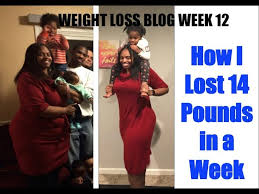 Is losing one pound a week enough? How I Lost 14 Pounds In A Week My Weight Loss Journey Vlog Wk 12 Youtube
