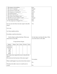 Detailed Lesson Plan In Science And Health Grade 3 Sense Organ Science Lesson Plans Elementary Elementary Lesson Plans Health Lesson Plans