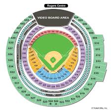 rogers centre toronto on seating chart view