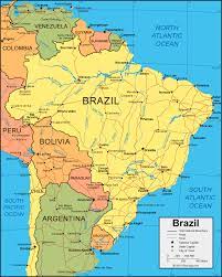 ), officially the federative republic of brazil, is the largest country in both south america and latin america.it covers an area of 8,515,767 square kilometres (3,287,956 sq mi), with a population of over 211 million. Brazil Map And Satellite Image
