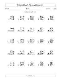 addition worksheets