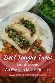 Beef Tongue Tacos Recipe Tacos De Lengua A Farm Girl In The Making Recipe Tongue Tacos Beef Tongue Taco Recipes
