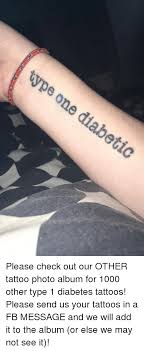 Rebecca pasquarelli was diagnosed with type 1 diabetes at age 9 and got this tattoo from ink and water in toronto. One Abetic Please Check Out Our Other Tattoo Photo Album For 1000 Other Type 1 Diabetes Tattoos Please Send Us Your Tattoos In A Fb Message And We Will Add It To