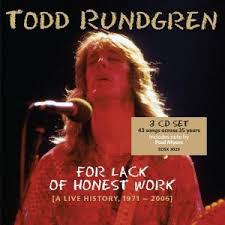 Sally's creative touch adds a speech chorus, where performers mimic the sounds of various drums in a rhythmic Bang The Drum All Day Edsel Reissues Todd Rundgren S For Lack Of Honest Work The Second Disc