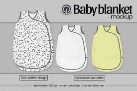 Download 1809136 Baby Blanket Mockup 3475009 Freepsdvn
