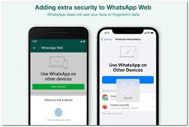 Whatsapp web only works when your device is connected to the internet and the way it authenticates make it hassel free as once you are connected then you see it on the phone before it gets pushed to the desktop app. Whatsapp Web And Desktop App Add Biometric Support As An Extra Layer Of Security Pocketnow