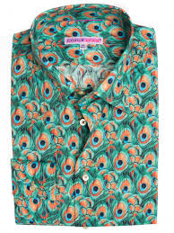 5 out of 5 stars. Men S Slim Fit With Peacock Feather Print