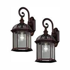 Home Decorators Collection Ackerly 52 In Indoor Outdoor Integrated Led Natural Iron Damp Rated Ceiling Fan With Light Kit And Remote Control 56014 The Home D Outdoor Wall Lantern Outdoor Wall Lighting