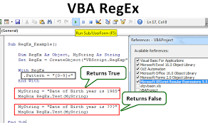 Vba Regex How To Use Regular Expression In Vba Excel