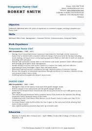 Got you *covered*, read on! Pastry Chef Resume Samples Qwikresume