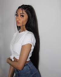 Aspiring Model Promoter On Instagram Pretty Little Skinny Little Bitty Body Model Esque Hair By Slayed Aesthetic Hair Baddie Hairstyles Hair Styles