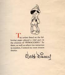 Though pinocchio was slow to reach financial success, the film was heralded as one of walt disney's crowning enjoy these quotes from walt disney's animated classic! Pinocchio Quotes Quotesgram