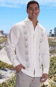Wedding Tropics Beach Wedding Attire Shirt Color Galleries Fabric Colors Embroidery Mens Beach Wedding Attire Beach Wedding Attire Linen Wedding Shirt