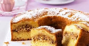 Apfel Kranzkuchen Mit Nussen Rezept Rezepte Kuchen Krokant
