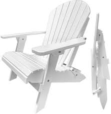 Duraweather Poly Classic King Size Folding Adirondack Chair Bright White In 2020 Folding Adirondack Chairs Resin Adirondack Chairs Adirondack Chair