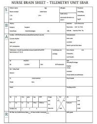 Icu brain sheet and how to organize patients' information to make your report during shift change and rounds better! Nursing Kardex Example Novocom Top