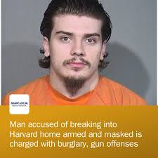 A man accused of burglarizing a Harvard home