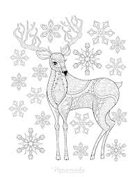 30 intricate coloring pages design with christmas concept. 42 Christmas Coloring Pages For Adults Big Kids Christmas Coloring Pages Mandala Coloring Pages Reindeer Coloring