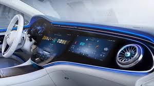 The vision eqs leads the way. Elektrische S Klasse So Sieht Der Innenraum Des Mercedes Benz Eqs Aus Golem De