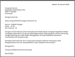 Contoh surat izin sekolah untuk anak. Contoh Surat Izin Sekolah Surat Sekolah Masuk Sekolah