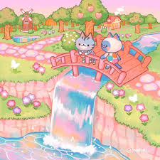 Haze Aesthetic Figdays Animal Crossing Lovely Day Print Animal Crossing Fan Art Animal Crossing Villagers Animal Crossing Game