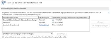 Dabei muss man zwischen zwei sprachen unterscheiden. Andern Der Sprache Fur Menus Und Korrekturhilfen In Office Office Support