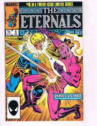 Published in english (united states). The Eternals 6 Vf Marvel Comics Comic Book March 1986 De24 Hipcomic