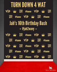 Theme 16th Birthday Party Ideas For Boys Custom Boys Sixteen 16th Birthday Party Bash Step And Repeat Backdrop For Red Carpet Birthday 16th Birthday Party Boy 16th Birthday Sweet Sixteen Party Themes