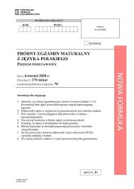 Próbna matura 2021 z języka angielskiego odbędzie się w piątek, 5 marca. Matura Probna 2020 J Angielski Poziom Podstawowy 6 04 2020 Arkusz Cke Jakie Pytania Na Maturze Online Z Angielskiego Kiedy Wyniki Dziennik Baltycki