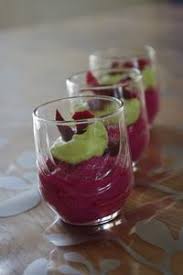 Verrines Legeres A La Betterave A L Avocat Les Bonnes Recettes De Julie Recette De Julie Verrines Betterave Bonne Recette