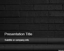 It will help your audience to embrace the season and catch your message. Dark Bricks Powerpoint Template