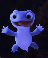 Bruni the salamander in frozen 2. Pin By Alexis Palaska On Cute Animals Cute Disney Wallpaper Cute Disney Characters Disney Drawings