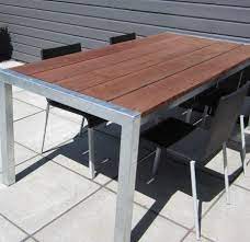 tafels voor buiten met staal handgemaakt en van de hoogste kwaliteit tafel xl tafels tuintafels