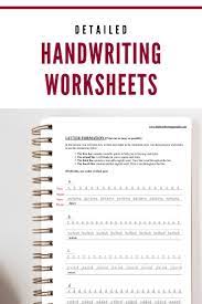 Antoinette Handwriting Practice Sheets Lowercase Uppercase Etsy Handwriting Practice Sheets Handwriting Practice Handwriting