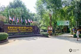 This hd wallpaper is about waterfall, erawan falls, erawan national park, thailand, asia, original wallpaper dimensions is 7680x4320px, file size is 5.78mb. Erawan Waterfalls Tagesausflug Kanchanaburi Overlandtour