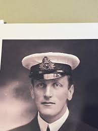 ERNEST KING, CHIEF CLERK TO PURSER MCELROY, RMS TITANIC REPRINT PHOTO