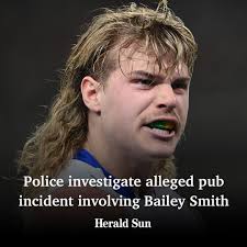 Police are investigating an alleged incident involving AFL star Bailey  Smith after a man made a formal complaint a week after the Bulldogs' defeat  in Perth. LATEST > https://bit.ly/3DGtPwF