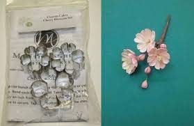 Cherry Blossom Cutter Set Of 3 By Minette Rushing Cherry Blossom Polymer Clay Flowers Blossom