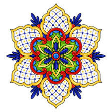 Embroidered mexican floral traditional textile pattern stock photo. Mexican Ornamental Flower Traditional Stock Vector Colourbox